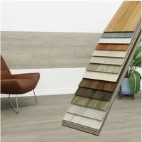 Hexim Vinylboden, Vinyldielen 0,97m² selbstklebend PVC Wandverkleidung Bodenbelag Holzoptik 91x15cm Paneele für Wand & Boden Holzdielen grau (7 Dielen Driftwood Grey - 1805-7)
