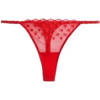 Next String Premium-Tanga mit Herzstickerei (1-St)