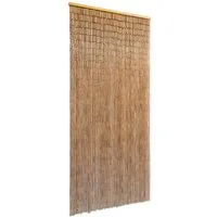 vidaXL Insektenschutz-Vorhang Türvorhang Bambus 90x200 cm