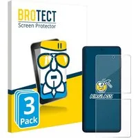 BROTECT Displayschutzglas Folie für Samsung Galaxy Z Flip 7, 3 Stück, Schutzfolie Glas Panzer Display Schutz klar