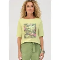 bianca Print-Shirt LOTTI mit modischem Frontprint in Trendfarbe