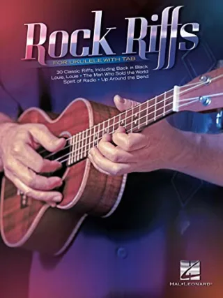 Rock Riffs For Ukulele (TAB BOOK): Noten Tab für Ukulele: For Ukulele with Tab