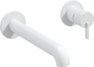 Neuesbad Serie 600 Unterputz Waschtischarmatur, inklusive Einbaukörper , Oberfläche: weiss matt NB1BQS_A54L1