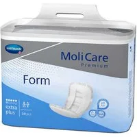 PAUL HARTMANN AG Inkontinenz-Einlage MoliCare Premium Form 9 Tropfen Maxi Inkontinenzvorlagen 4x16 Stück, 9 Tropfen, 128-St., Sofort-Trocken-Gefühl, anatomische große Inkontinenzvorlage