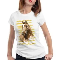 style3 T-Shirt Reiterferien pferde reiten bauernhof falbe brauner
