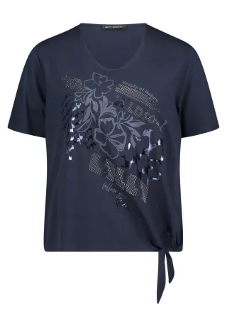 Betty Barclay - Basic Shirt dunkelblau - Gr. - 38