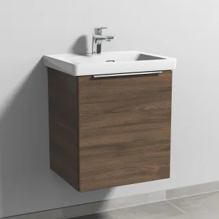 Sanipa 3way Waschtischunterbau zu Villeroy & Boch Subway 3.0 Waschtisch mit 1 Tür, Eiche-Arizona UM84580