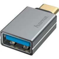 Hama USB OTG Adapter, USB-C Stecker, 3.2 Generation, 1,5 Gbit/s USB-Adapter USB-C zu USB 3.1 Gen 1