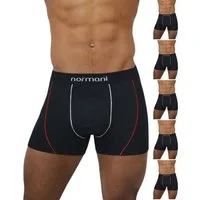 normani Retro Boxer 6 Stück Retro Boxershorts aus Baumwolle Unterhose aus atmungsaktiver Baumwolle