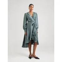 SWING Midikleid (1-tlg) Wickel-Design