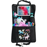 HECKBO Rücksitzorganizer KInder Auto Organizer Einhorn (1-tlg)