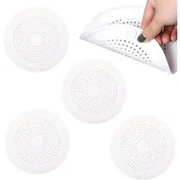 FELIXLEO Abflusssieb Abflusssieb Silikon Abflusssieb Dusche, Abfluss Haarfänger, (4-St)