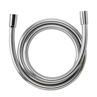 LAUFEN Kunststoff-Brauseschlauch Simiflex, mit Metalleffekt und drehbarer Verbindung, 1/2" x 1/2", L HF504750000000