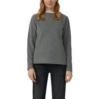 s.Oliver Sweatshirt mit kleinem Stehkragen/Turtleneck