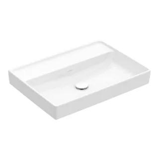 Villeroy und Boch Collaro Schrankwaschtisch 4A336801 ohne Überlauf, ohne Hahnloch, 65x47cm, weiß