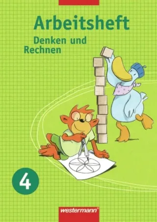 Denken und Rechnen - Arbeitshefte Allgemeine Ausgabe 2005: Arbeitsheft 4
