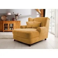 Home affaire XXL-Sessel Oase, B: 120 cm, Sitzhöhe: 50 cm - OTTO. Verlässliche Qualität., mit 2 Zierkissen & Massivholzfüße