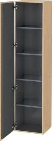 Duravit L-Cube Hochschrank Natur Eiche Matt 400x363x1760 mm - LC1180L3030 LC1180L3030