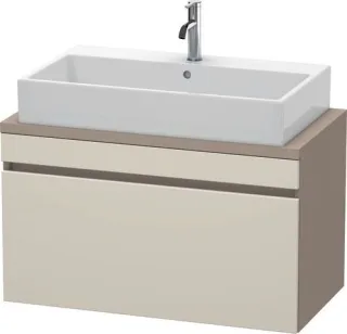 Duravit DuraStyle Konsolenwaschtischunterbau wandhängend Taupe & Basalt Matt 900x478x512 mm - DS5303 DS530309143