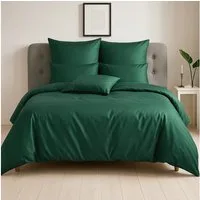 TRAUMSCHLAF Bettwäsche Uni Tencel™ Lyocell, Lyocell, 2 teilig, glatte Oberfläche und super angenehmes weiches Hautgefühl
