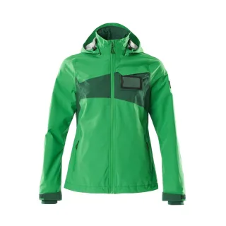 MASCOT Damen Hard Shell Jacke ACCELERATE Grasgrün / Grün XL - 18011-249-33303-XL