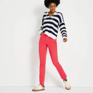 Slim Fit Shaping-Chinos für Damen, Damen, size: regular, Pink, Baumwolle, by Lands' End