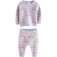 Next Strickpullover Baby Strickpullover und Leggings im 2er-Set (2-tlg)
