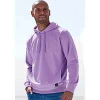 John Devin Hoodie Langarm, Sweatshirt mit Rundhals und Kapuze, Baumwollmischung