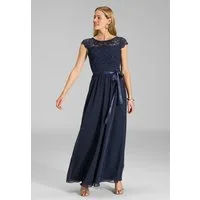 SWING Abendkleid Taillierte Passform mit ausgestelltem Rockteil