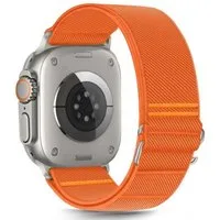 TECH PROTECT Smartwatch-Armband für Apple Watch 44 / 45 / 46 / 49 mm, Atmungsaktives Nylonarmband mit Klettverschluss