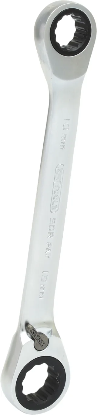 KS Tools GEARplus Doppel-Ratschenringschlüssel umschaltbar - 503.4574