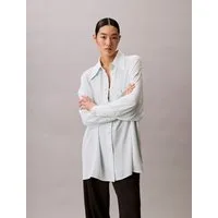 Calvin Klein Jeans Hemdbluse GAUZE SHIRT Mit Rundhalsausschnitt