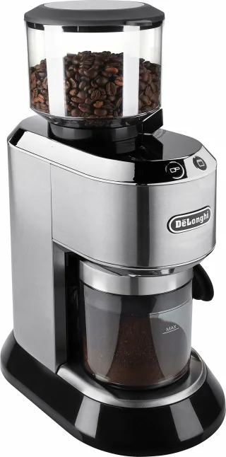 DeLonghi Kaffeemühle "Dedica KG520.M" 150 W Kegelmahlwerk 350 gBohnenbehälter inkl. Siebträgeradapter