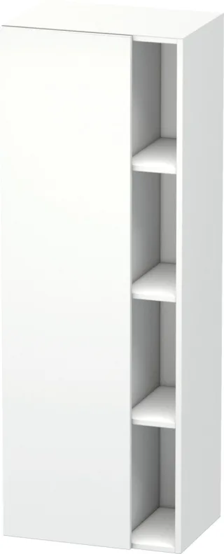 Duravit DuraStyle Hochschrank Weiß Matt 500x360x1400 mm - DS1239L1818 DS1239L1818