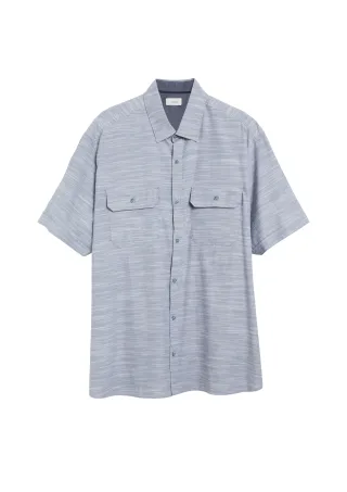 s.Oliver - Hemd blau - Gr. - 4XL