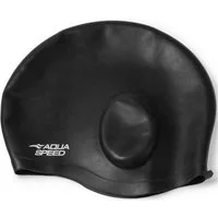 Aqua Speed Badekappe XL-Schwimmkappen für Langhaar: EAR CAP VOLUME & MONO Badehaube XL