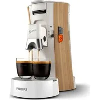 Philips Senseo Kaffeepadmaschine Select CSA240/05 Eco Conscious Collection, aus 21% rec. Plastik, Memo-Funktion