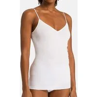 Hanro Unterhemd Cotton Seamless (1-St) Spaghetti Top - Baumwolle - Nahtlos - Angenehm auf der Haut