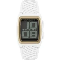 ARMANI EXCHANGE Digitaluhr AX2968, Quarzuhr, Armbanduhr, Damenuhr, Herrenuhr, Silikonarmband, digital