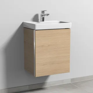 Sanipa 3way Waschtischunterbau zu Villeroy & Boch Avento Waschtisch mit 1 Tür, Eiche-Nordic BR61948