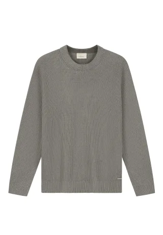 Dstrezzed - DS_Levi Crewneck Med. Grey - Gr. - L