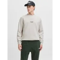 Jack & Jones Sweatshirt JJESOHO SWEAT CREW NECK NOOS Baumwollmischung, relaxed fit