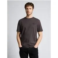 TOM TAILOR T-Shirt T-Shirt T-Shirt aus Baumwolle mit Logo-Badge