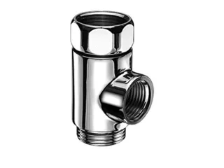 Schell T-Stück mit Überwurfmutter 3/4" chrom 270150699