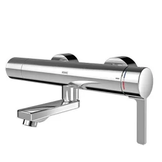 KWC Aquarotter Thermostat-Wandbatterie, F5, EHM, Schwenkauslauf, 135 mm, C-Modul, 3600003809 3600003809