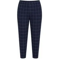UP2FASHION Jogger Pants Up2Fashion Plus Size Damen Joggpants bequme Hose Dunkelblau 56-58 (Einzelartikel, 1-tlg) Tapered Fit & elastischer Bund