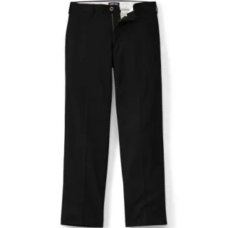 CLASSIC FIT Bügelleichte Chino, Herren, size: regular, Schwarz, Baumwolle, by Lands' End