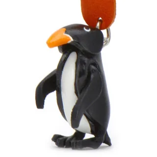 Pinguin Schl?sselanh?nger aus Leder