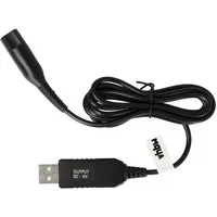 vhbw passend für Braun Series 7 Typ 5417 Rasierer USB-Kabel, (13.2 cm)