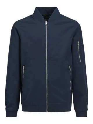 JACK&JONES - JJERUSH BOMBER NOOS JNR Navy Blazer - Gr. - 176
